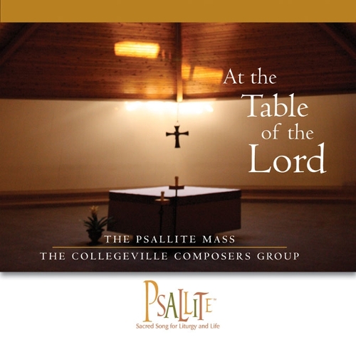 The Psallite Mass: At the Table of the Lord (CD-Audio)