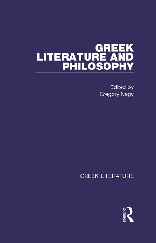 Greek Literature and Philosophy: Greek Literature (Hardback)