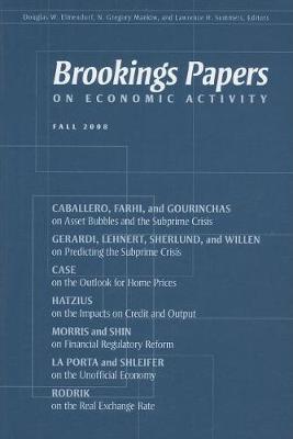 Brookings Papers on Economic Activity: Fall 2008 (Paperback)