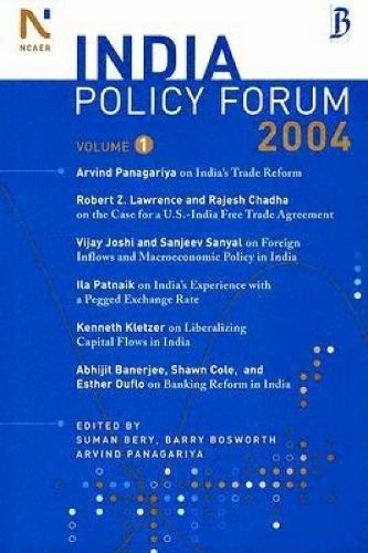 The India Policy Forum 2004 (Paperback)