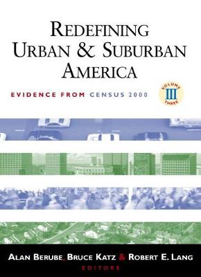 Redefining Urban and Suburban America: Evidence from Census 2000 (Hardback)
