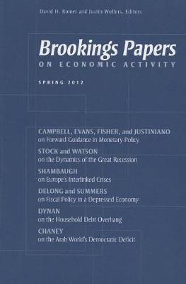 Brookings Papers on Economic Activity (Paperback)