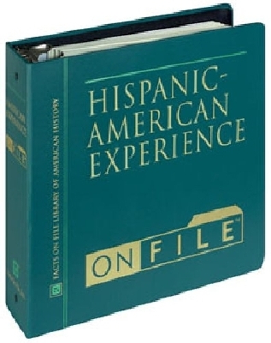 Hispanic-American Experience on File (Hardback)