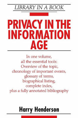 Privacy in the Information Age - Library in a Book (Hardback)
