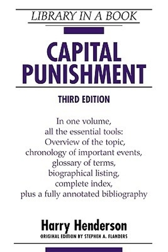 Capital Punishment - Library in a Book (Hardback)