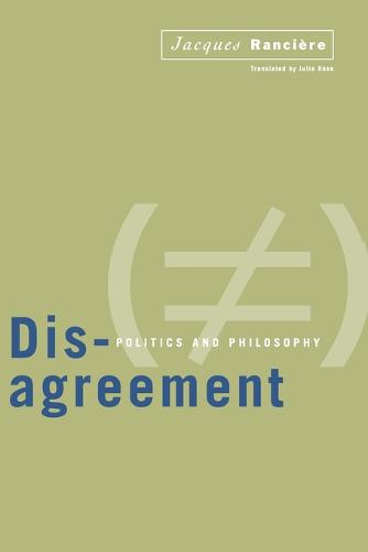 Disagreement: Politics and Philosophy (Paperback)