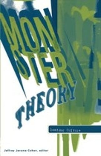 University of Minnesota Press Monster Theory