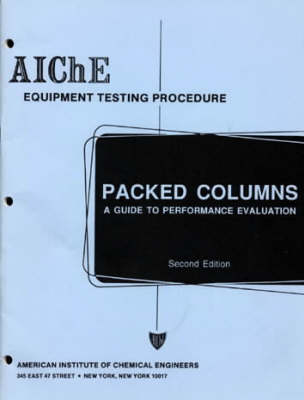 Packed Distillation Columns (Paperback)