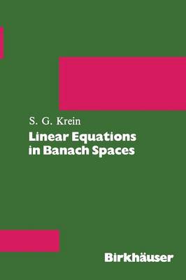 Linear Equations in Banach Spaces (Paperback)