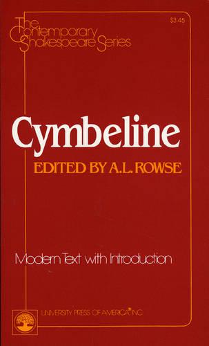 Cymbeline - The Contemporary Shakespeare Series 33 (Paperback)