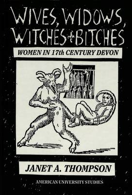 Wives, Widows, Witches and Bitches: Women in Seventeenth-Century Devon - American University Studies, Series 9: History 106 (Hardback)