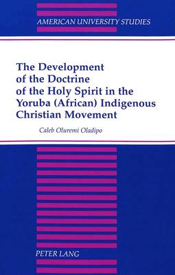 The Development of the Doctrine of the Holy Spirit in the Yoruba (African) Indigenous Christian Movement - American University Studies, Series 7: Theology & Religion 185 (Paperback)