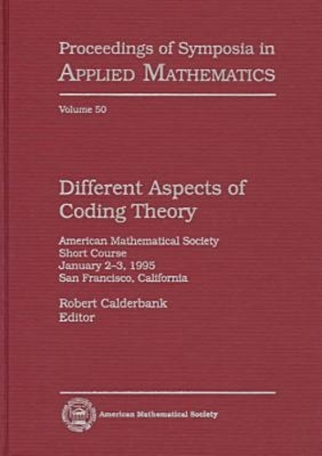 Different Aspects of Coding Theory by American Mathematical Society ...