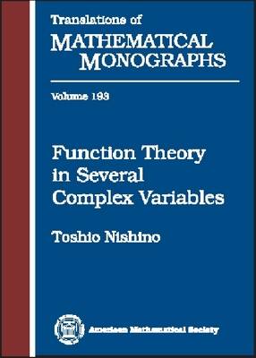 Function Theory in Several Complex Variables - Translations of Mathematical Monographs (Hardback)