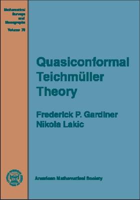 Quasiconformal Teichmuller Theory - Mathematical Surveys and Monographs (Hardback)