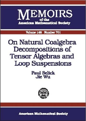 On Natural Coalgebra Decompositions of Tensor Algebras and Loop Suspensions - Memoirs of the American Mathematical Society (Paperback)