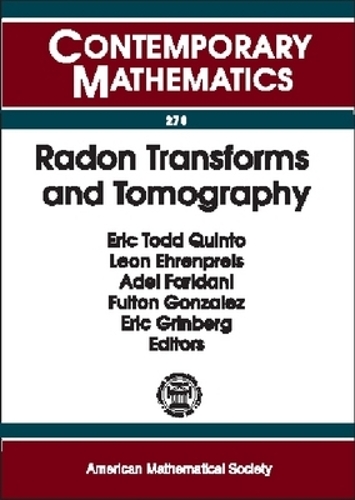 Radon Transforms and Tomography by American Mathematical Society ...