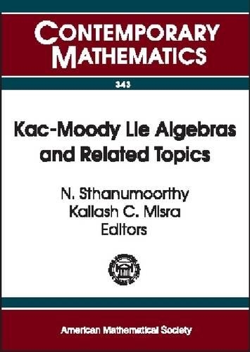 Kac-Moody Lie Algebras and Related Topics - Contemporary Mathematics (Paperback)