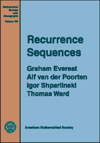 Recurrence Sequences - Mathematical Surveys and Monographs No. 104 (Hardback)