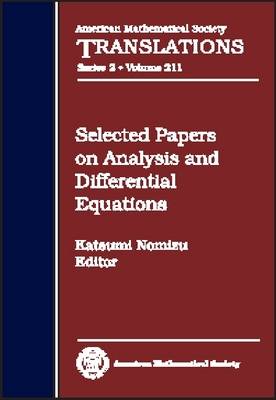Selected Papers on Analysis and Differential Equations - American Mathematical Society Translations (Hardback)