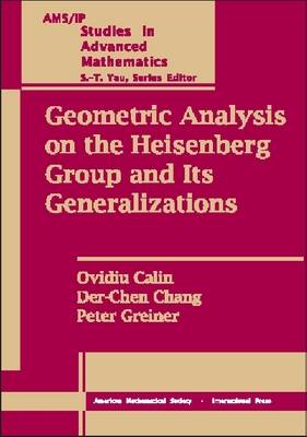How Generalization Book Geometric Analysis on the Heisenberg Group and Its Generalizations by ...