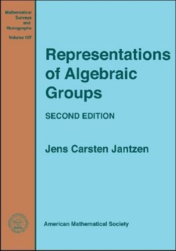Representations of Algebraic Groups - Mathematical Surveys and Monographs (Paperback)