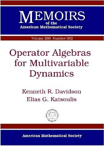 Operator Algebras for Multivariable Dynamics - Memoirs of the American Mathematical Society (Paperback)