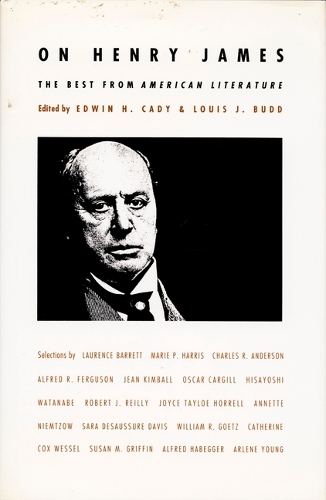 On Henry James: The Best from American Literature - Best from American Literature (Hardback)