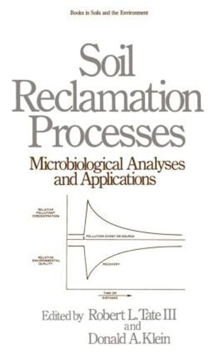 Soil Reclamation Processes Microbiological Analyses and Applications - Books in Soils, Plants, and the Environment 12 (Hardback)
