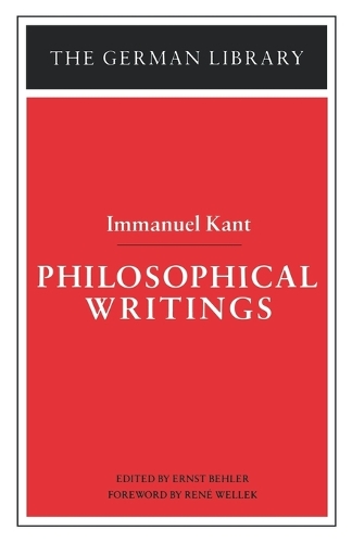 Philosophical Writings - German Library S. Vol 13 (Paperback)