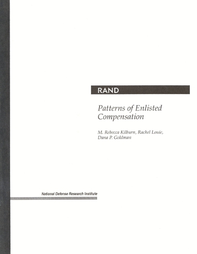 Patterns of Enlisted Compensation (Paperback)