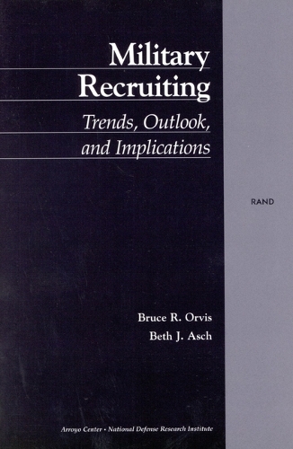 Military Recruiting: Trends, Outlook and Implications (Paperback)