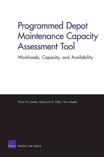 Programmed Depot Maintenance Capacity Assessment Tool: Workloads, Capacity, and Availability (Paperback)