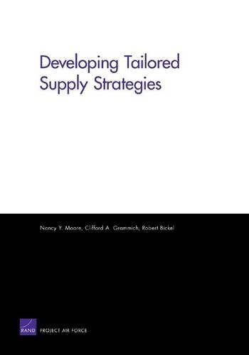 Developing Tailored Supply Strategies (Paperback)