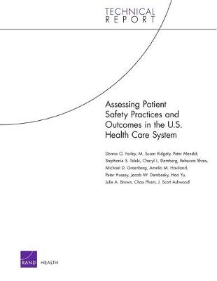 Assessing Patient Safety Practices and Outcomes in the U.S. Health Care System (Paperback)