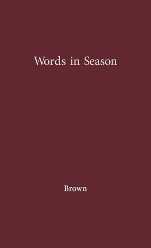 Words in Season (Hardback)
