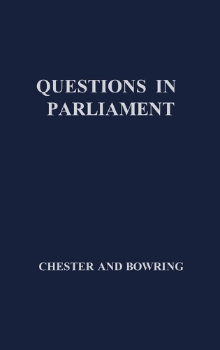 Questions in Parliament (Hardback)