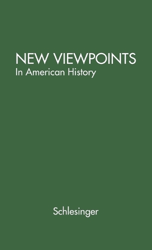 New Viewpoints in American History (Hardback)
