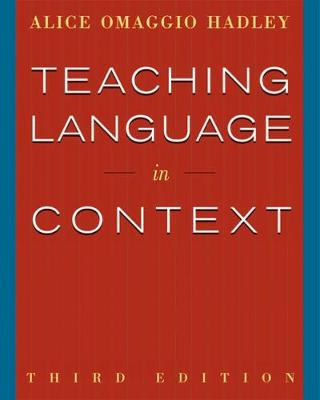 Teaching Language In Context (Paperback)