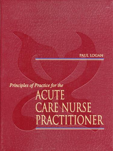 Principles of Practice for the Acute Care Nurse Practitioner (Paperback)