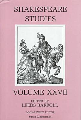 Shakespeare Studies v. 27 (Hardback)