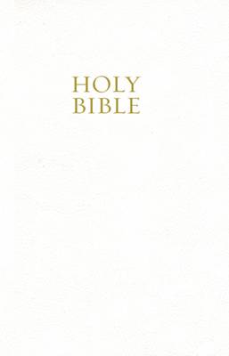 NKJV, Gift and Award Bible, Imitation Leather, White, Red Letter Edition (Paperback)