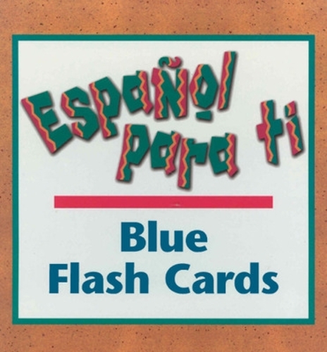 Espanol para ti Level 5, Blue Flash Cards - ESPANOL PARA TI (Paperback)