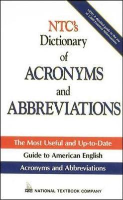 N.T.C.'s Dictionary of Acronyms and Abbreviations (Paperback)