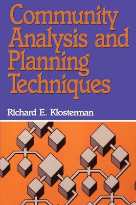 Community Analysis and Planning Techniques (Paperback)