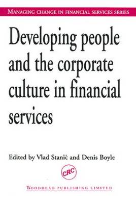 Developing People and the Corporate Culture in Financial Services (Paperback)
