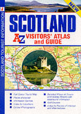 Scotland Visitors Atlas and Guide - A-Z Road Maps & Atlases (Sheet map, folded)
