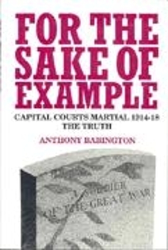 For the Sake of Example (Hardback)