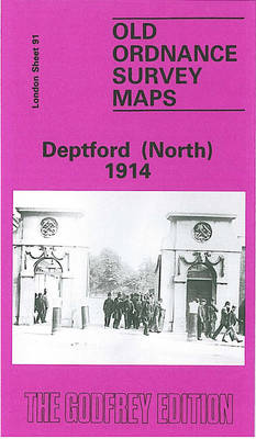 Deptford (North) 1914: London Sheet 091.3 - Old O.S. Maps of London (Sheet map, folded)
