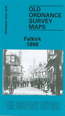 Falkirk 1898: Stirlingshire Sheet 30.03 - Old O.S. Maps of Stirlingshire (Sheet map, rolled)